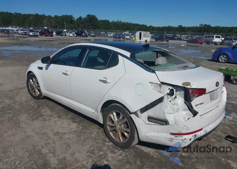 2013 Kia Optima Ex из США, поврежденный, VIN 5XXGN4A79DG125974